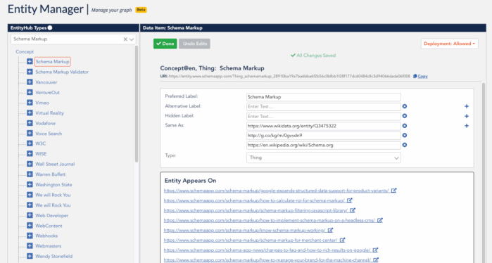 Entity Manager Edit Entity